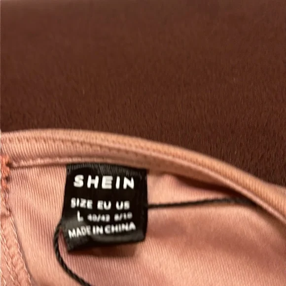 NWT SHEIN BAE long sleeve ruched dress in L - Picture 8 of 12